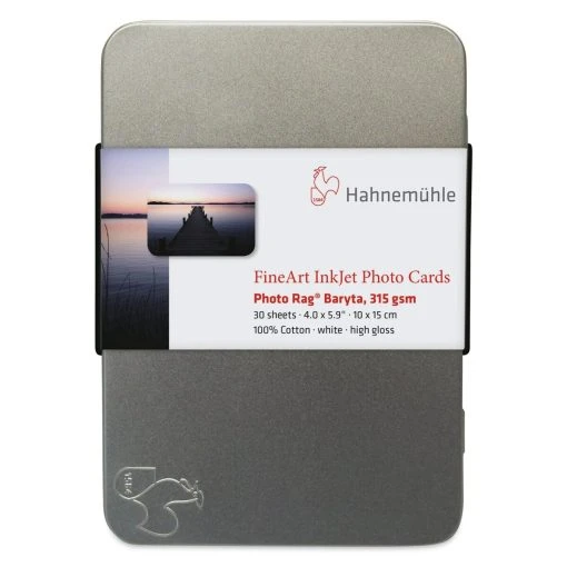 Hahnemühle Photo Rag Baryta Inkjet Photo Cards -DRAWING SUPPLIES shop 10565 1004 M 4ww