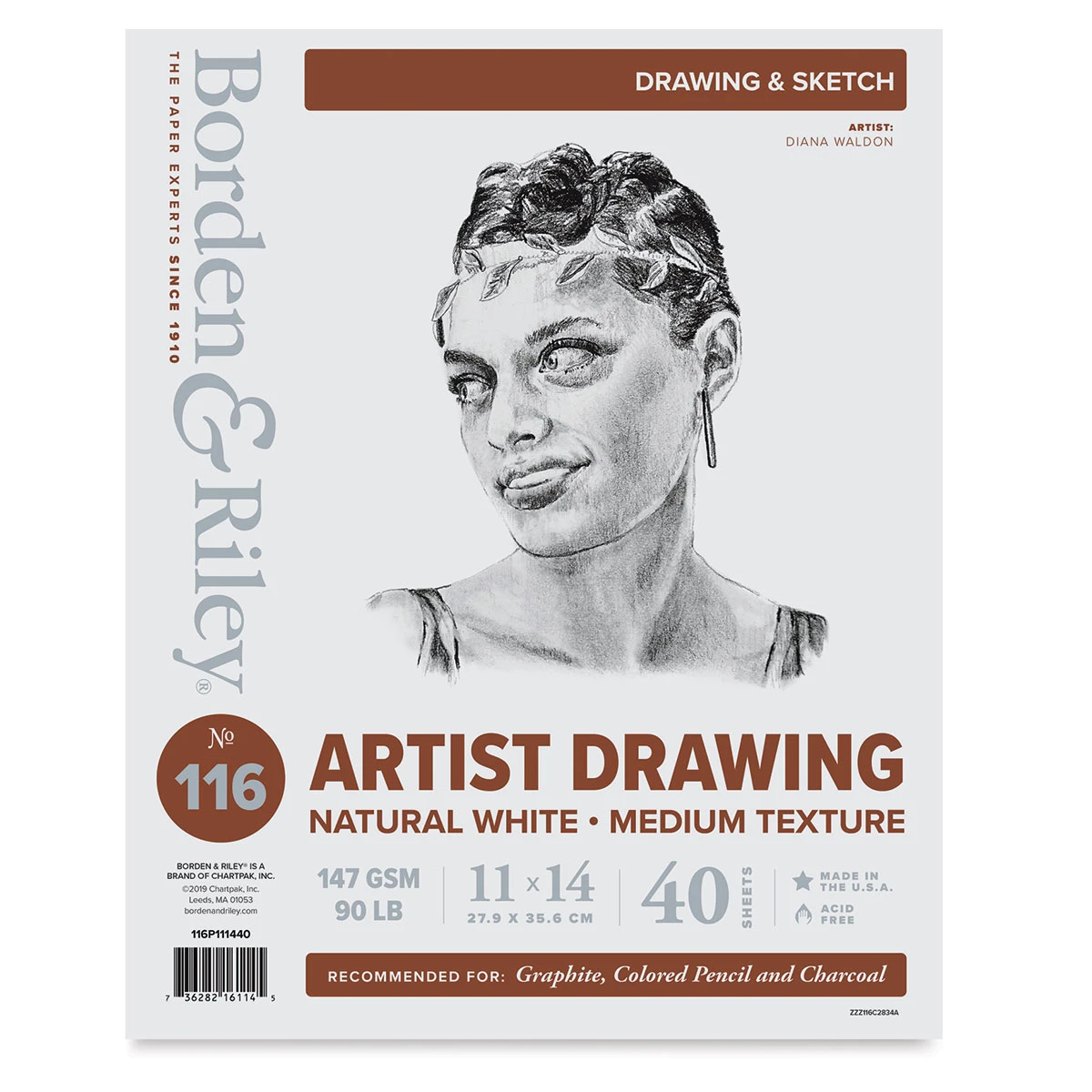 Borden & Riley #116 Artist Sketch Paper 3 Borden & Riley #116 Artist Sketch Paper