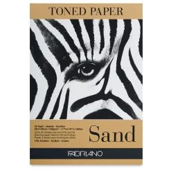 Fabriano Toned Paper Pad -DRAWING SUPPLIES shop 10669 1003 M 4ww