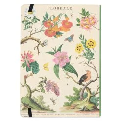 Cavallini Vintage Floreale Large Notebook -DRAWING SUPPLIES shop 12033 1039 1 4ww