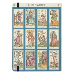 Cavallini Vintage Tarot Large Notebook -DRAWING SUPPLIES shop 12033 1040 1 4ww