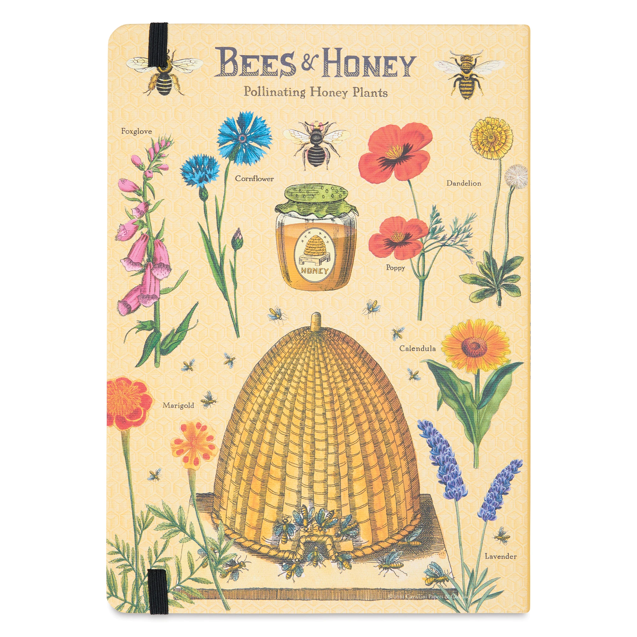 Cavallini Bees And Honey Large Notebook 4 Cavallini Bees And Honey Large Notebook - Image 2
