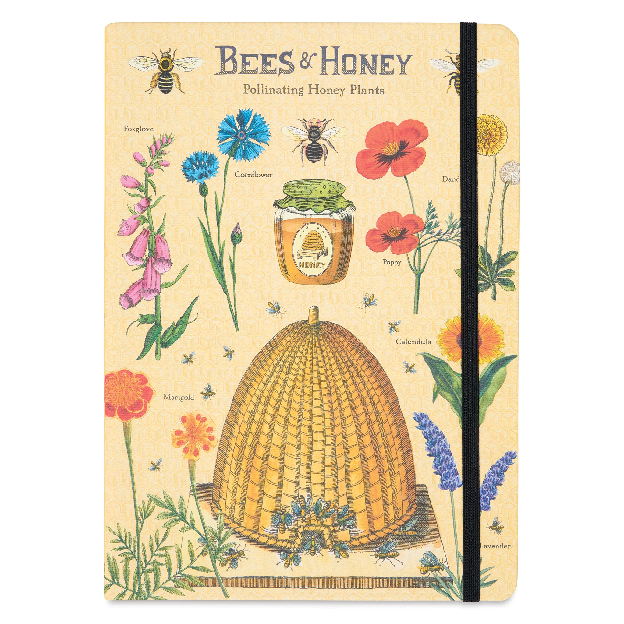 Cavallini Bees And Honey Large Notebook 3 Cavallini Bees And Honey Large Notebook