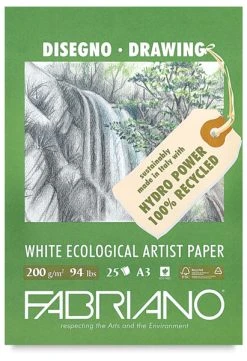 Fabriano Ecological Artist Drawing Pads And Rolls