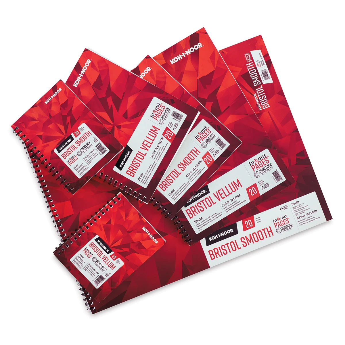 KohINoor Bristol Pads 3 KohINoor Bristol Pads