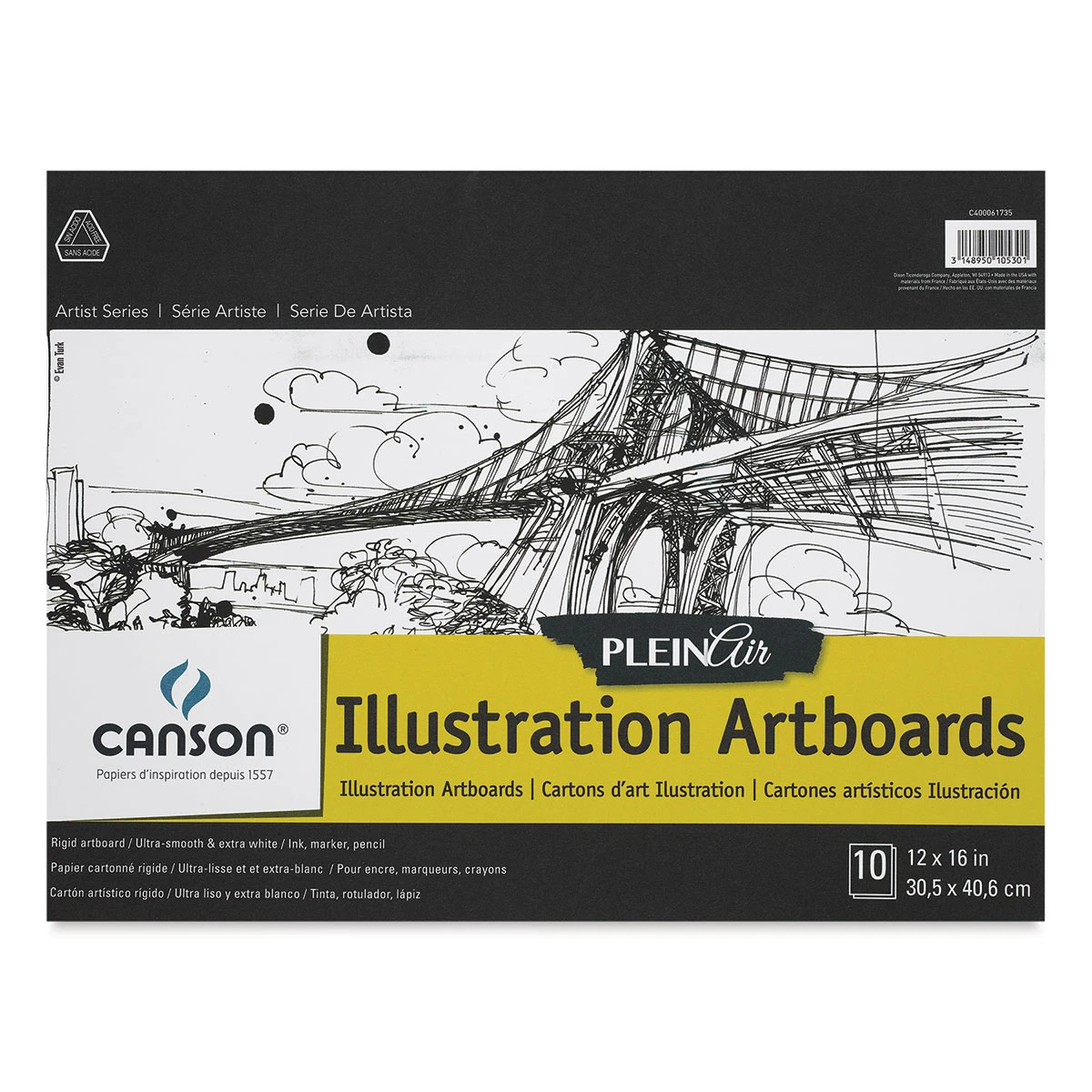 Canson Plein Air Illustration Art Board Pads 4 Canson Plein Air Illustration Art Board Pads - Image 2