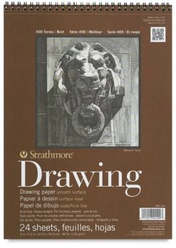 Strathmore 400 Series Smooth Surface Drawing Pads