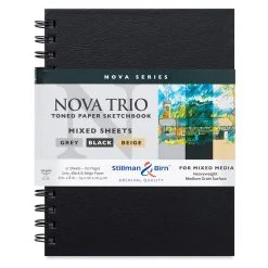Stillman & Birn Nova Trio Series Toned Spiralbound Sketchbooks