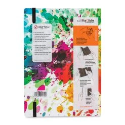 Stifflex Artwork! Color Splash Sketchbook -DRAWING SUPPLIES shop 13888 1001 5 4ww