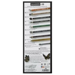 Generals Drawing Pencil Set No 10 -DRAWING SUPPLIES shop 20417 2008 2 4ww