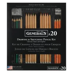 Generals Classic Drawing And Sketching Kit No 20