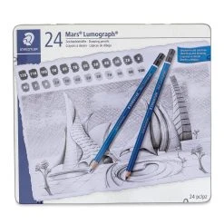 Staedtler Lumograph Drawing And Sketching Pencils And Sets -DRAWING SUPPLIES shop 20438 1024 M 4ww