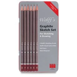Wolffs Graphite Sketch Set -DRAWING SUPPLIES shop 20475 1009 4ww