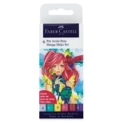 Faber-Castell FaberCastell Pitt Artist Pens Manga Sets -DRAWING SUPPLIES shop 20759 1329 M 4ww