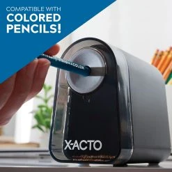 XActo Mighty Mite Electric Pencil Sharpener With Pencil Saver -DRAWING SUPPLIES shop 21423 2020 2 4ww