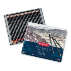 Derwent Tinted Charcoal Pencils -DRAWING SUPPLIES shop 22079 1024 M 4ww
