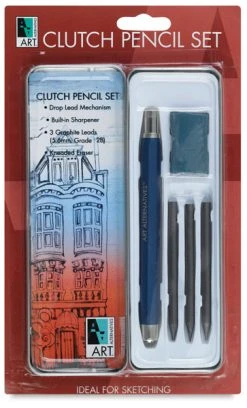 Art Alternatives Clutch Pencil Art Tin Set