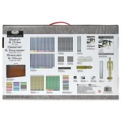 Royal & Langnickel Deluxe Drawing Set -DRAWING SUPPLIES shop 22235 1349 3 4ww