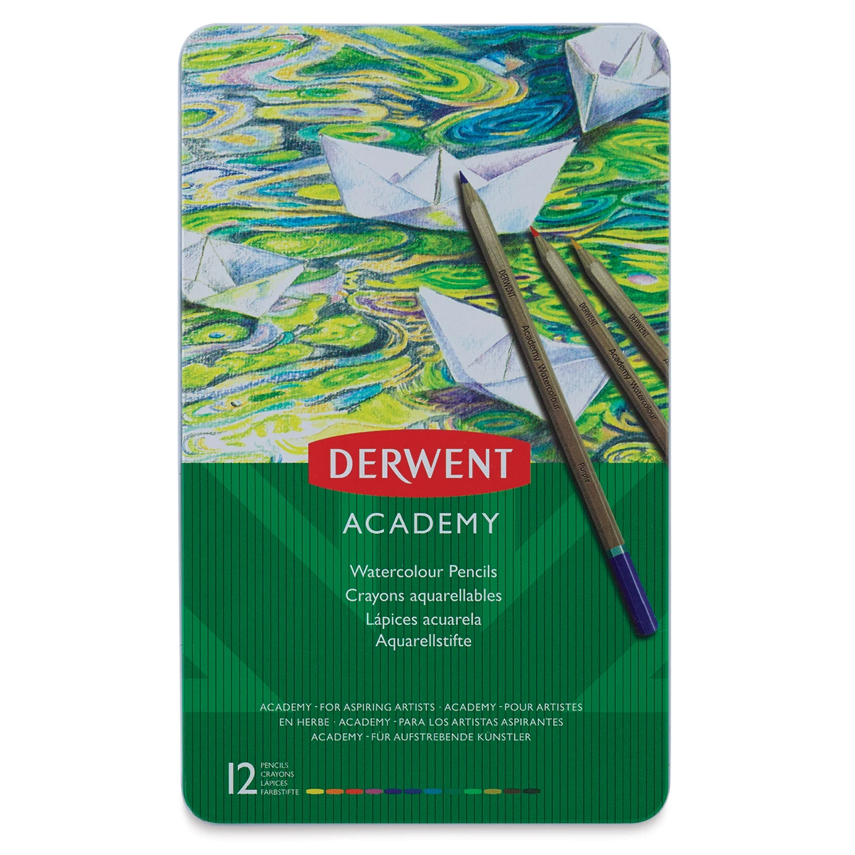 Derwent Academy Watercolor Pencils 4 Derwent Academy Watercolor Pencils - Image 2