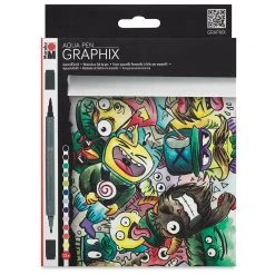 Marabu Graphix Aqua Pen Sets -DRAWING SUPPLIES shop 24547 1009 4ww