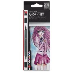 Marabu Graphix Aqua Pen Sets -DRAWING SUPPLIES shop 24547 1019 4ww