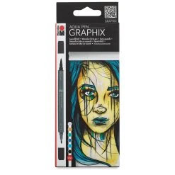 Marabu Graphix Aqua Pen Sets -DRAWING SUPPLIES shop 24547 1039 4ww