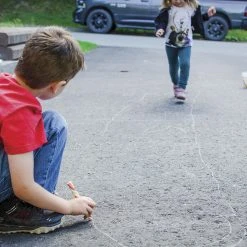 Pebeo Sidewalk Chalk Clay Pail -DRAWING SUPPLIES shop 32354 1001 4 4ww