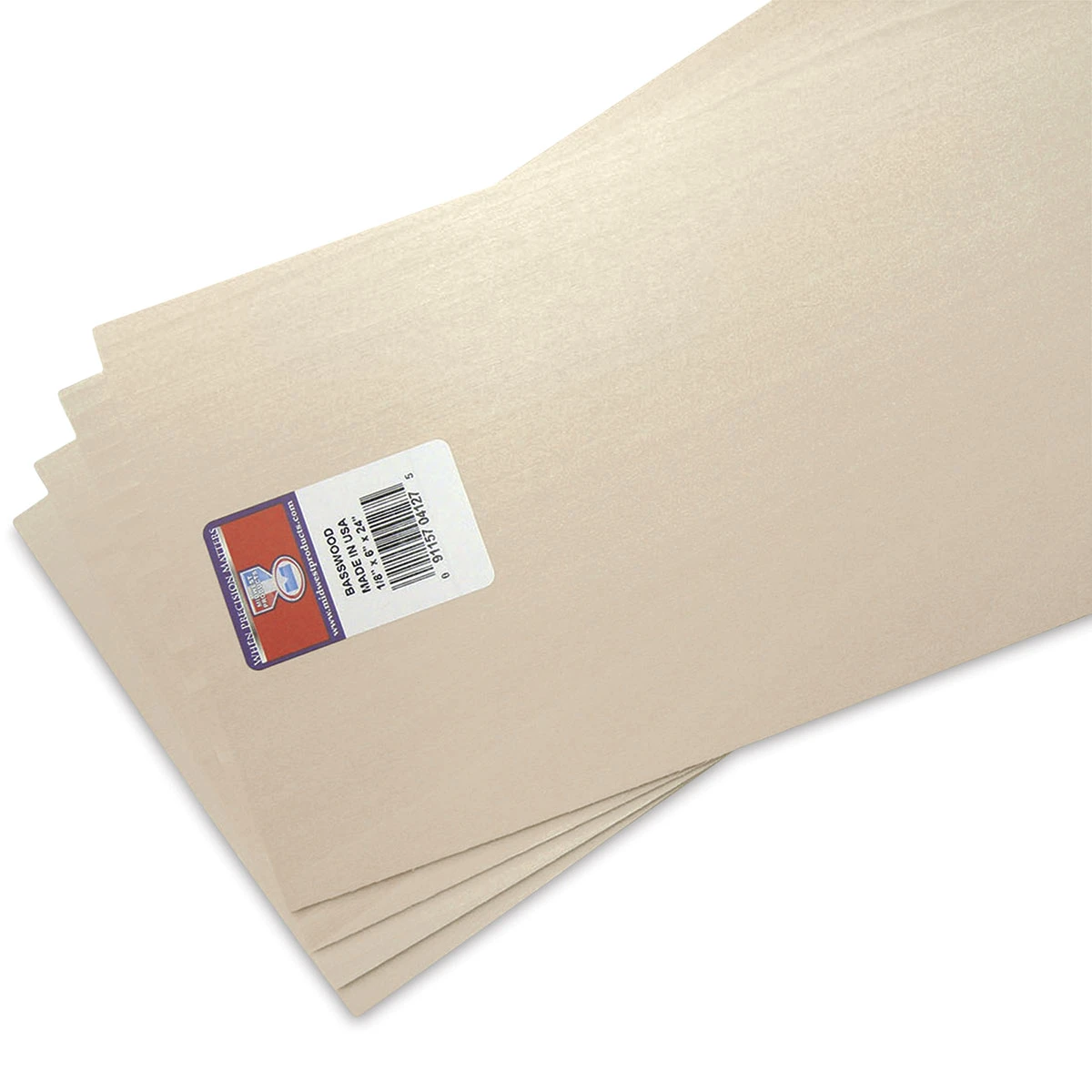 Midwest Products Genuine Basswood Sheets 4 Midwest Products Genuine Basswood Sheets - Image 2