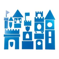 Roylco CreateACastle Rubbing Plate Set