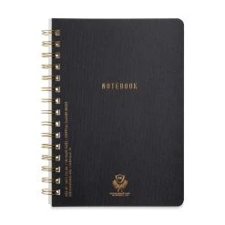 DesignWorks Ink Twin Wire Bound Crest Notebooks