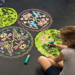 Hearthsong Chalkscapes Stencil Sets -DRAWING SUPPLIES shop 64292 1003 1 4ww