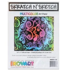 Inovart Skratch N Sketch Scratch Paper
