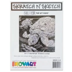 Inovart Skratch N Sketch Scratch Paper 8 Inovart Skratch N Sketch Scratch Paper -DRAWING SUPPLIES shop 64325 9350 M 4ww