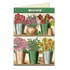 Cavallini Gardening Boxed Note Cards -DRAWING SUPPLIES shop 75385 1011 4 4ww