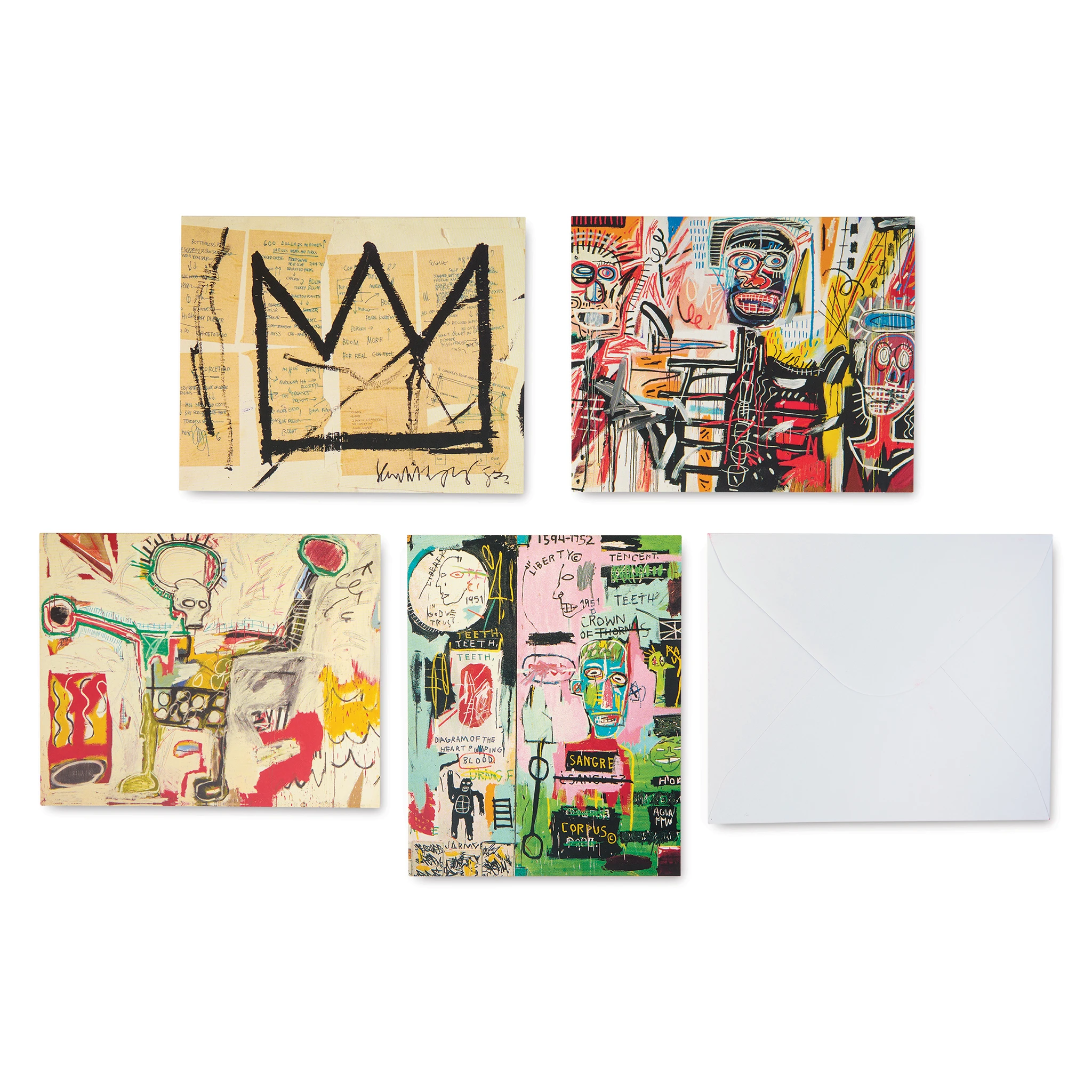Basquiat Quicknotes Note Cards 4 Basquiat Quicknotes Note Cards - Image 2