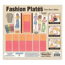 Fashion Plates Retro Remix Kit -DRAWING SUPPLIES shop 76260 1001 1 4ww