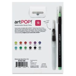ArtPOP! Watercolor Brush Pens -DRAWING SUPPLIES shop 81753 1129 7 4ww
