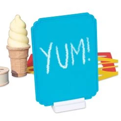 Melissa & Doug Ice Cream Shop Chalk Play Set -DRAWING SUPPLIES shop 81801 1001 2 4ww
