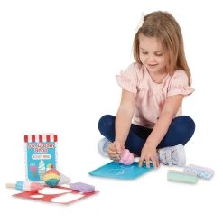 Melissa & Doug Ice Cream Shop Chalk Play Set -DRAWING SUPPLIES shop 81801 1001 3 4ww