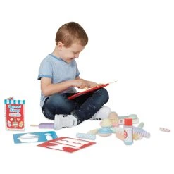 Melissa & Doug Sweet Shop Chalk Play Set -DRAWING SUPPLIES shop 81801 1002 2 4ww