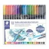 Staedtler DoubleEnded Watercolor Brush Pen Sets -DRAWING SUPPLIES shop 82357 1189 M 4ww