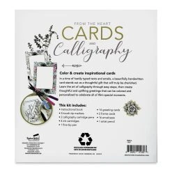 SpiceBox Sketch Plus Deluxe From The Heart Cards And Calligraphy Kit -DRAWING SUPPLIES shop 83770 1003 2 4ww