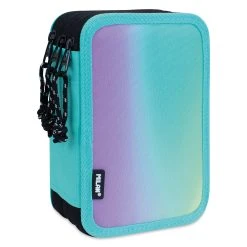 Milan Sunset Series Triple Decker Pencil Case With Supplies