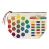 Cavallini Color Wheel Cotton Pouch -DRAWING SUPPLIES shop 85119 1001 M 4ww