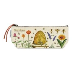 Cavallini Bees & Honey Mini Cotton Pouch