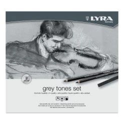Lyra Grey Tones Sketching Set -DRAWING SUPPLIES shop 85802 1009 1 4ww