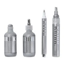 Krink Silver Permanent Ink Markers Set