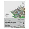 Winsor & Newton Heavyweight Marker Pads -DRAWING SUPPLIES shop 89117 1005 M 4ww